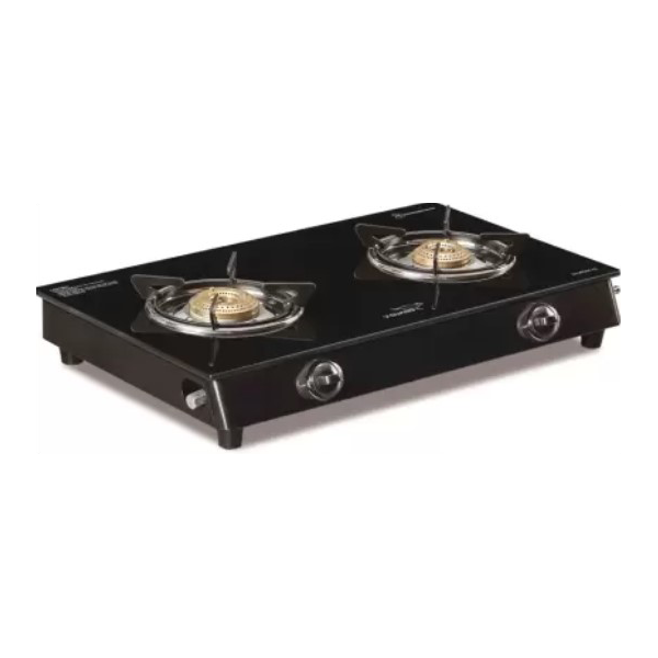 Buy V-Guard Sturdee 2A GT Black Steel Manual Gas Stove - Vasanth and Co